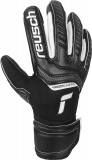 Reusch Attrakt Infinity Finger Support Junior 5172730 7700 black front